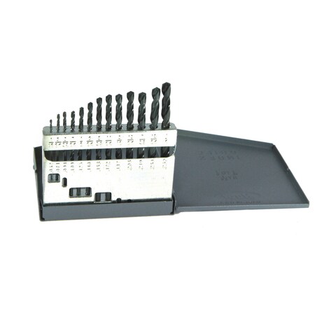 Drillco 13PC DRILL SET 1/16-1/4 BY 64THS - 100SE 100SE13